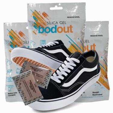 Imagem de Kit 3 Bodout Silica Gel Remove Odores De Calçados E Armários