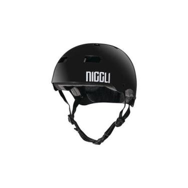 Imagem de Capacete preto n1 brilho pp niggli - Niggli 