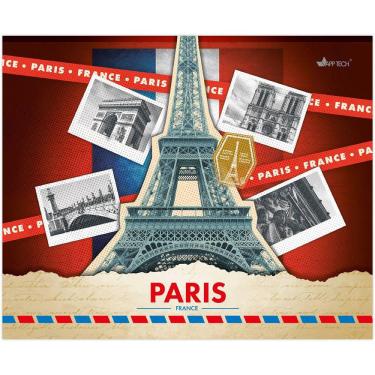 Imagem de Mouse pad em pvc Hard cover Paris 18cm x 22cm App-Tech - pt 1 un