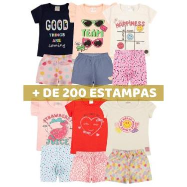 Imagem de Kit 12 Peças Sortidas  6 Conjuntos Verão Menina - Bykyko, 4