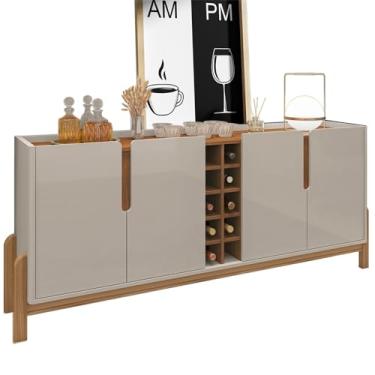 Imagem de Buffet Aparador 190cm Com Adega 050520 Off White Cedro DCASA
