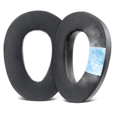 Imagem de SOULWIT Almofadas Auriculares Profissionais de Reposição para Sennheiser PXC550, PXC 550-II, MB660 UC, MB 660 MC, Almofadas de Orelha com Espuma de Isolamento de Ruído - Gel Refrescante Preto