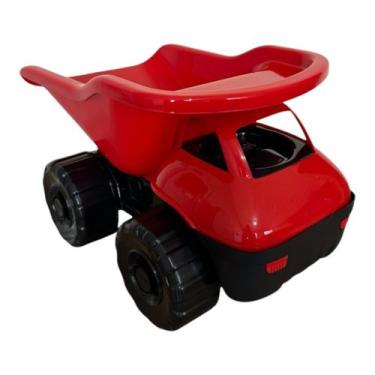 Imagem de Caminhão de Brinquedo Bravus - Carrinho Vermelho - NoBrand