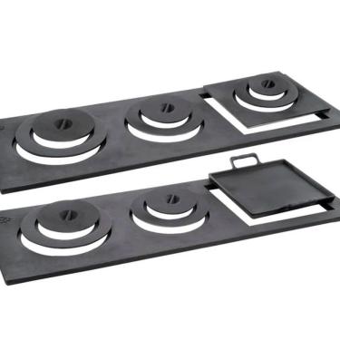 Imagem de Chapa Redução Fogão a Lenha Libaneza com Bifeteira Bassan