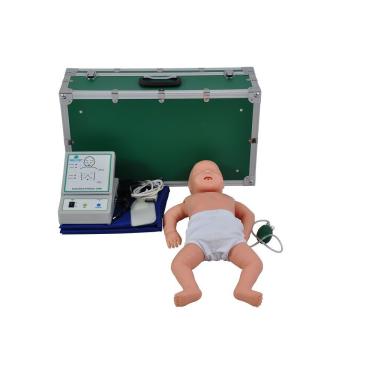Imagem de Manequim Bebê Para Treino De Rcp Eletrônico Simulador Médico