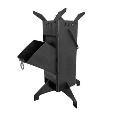 Imagem de menolana Queimador de acampamento dobrável, barraca de acampamento, forno a lenha dobrável para caminhadas, emergência, fogueira, grelhar, cozinhar