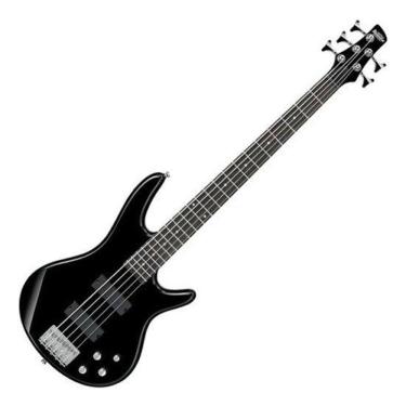 Imagem de Baixo Ibanez 5 Cordas Ativo Gsr 205 Bk Preto
