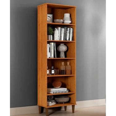 Imagem de Armário Multiuso Manaus Livreiro kaiki Móveis - Nature