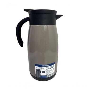 Imagem de Bule Térmico Soprano 1 Litro Aço Inox Com Gatilho Fendi