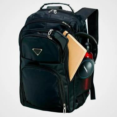 Imagem de Mochila Masculina Faculdade Impermeável Resistente Grande