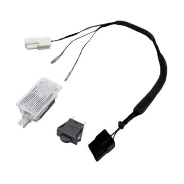 Imagem de KiBcsLic Conjunto de interruptor de lâmpada de porta-luvas 9351021000 92620-33000 9262033000 Peça de reposição confiável Profissional substitui alto desempenho