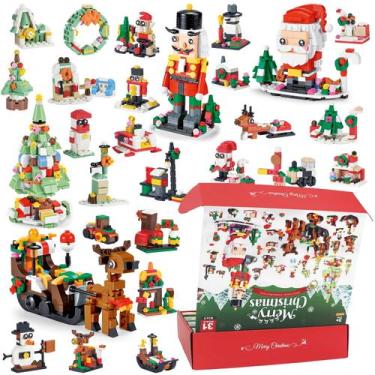 Imagem de Calendário do Advento Aviski Christmas 2024 com blocos de construção 6