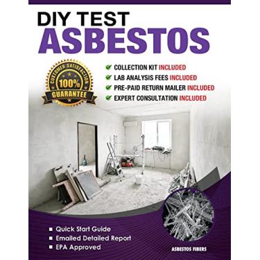 Imagem de BALORP DIY Test Amianto 2 PK- Inclui todas as taxas de laboratório - Teste de teto de pipoca, azulejo, isolamento, adesivo, mástique, drywall e outros materiais para amianto, DIY408