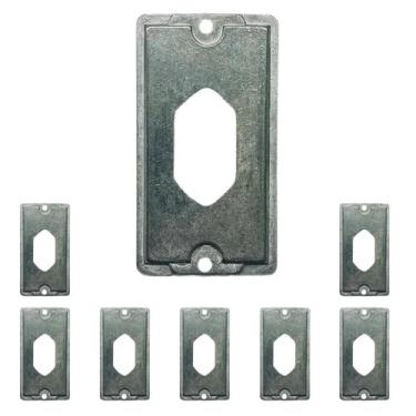 Imagem de 8 Tampa Condulete Fixo Alumínio 1 Polegada Tomada Pb Sieg