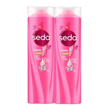 Imagem de Kit 2 Shampoo Seda Ceramidas Infusão Ativa Retinol e Colágeno 325ml