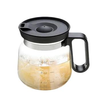 Imagem de Rrlihjgu Cafeteira Copo - Caneca De Vidro Lavável Na Máquina De Loiça 473 Ml Com Alça E Tampa,Copo Portátil Resistente ao Calor para Acampamento Exterior Casa Chá Carro Escritório
