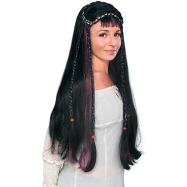 Imagem de Rubie's Peruca Costume Fair Maiden, Conforme mostrado., tamanho nico