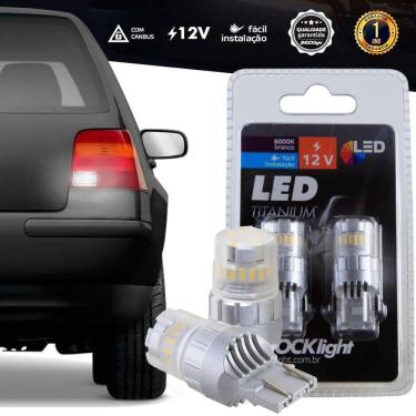 Imagem de Lâmpada Led Titanium T20 W21W 23 Smd 12V 2 Polos Super Bran