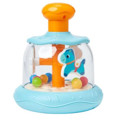 Imagem de Brinquedo Carrossel Interativo +6 Meses com Movimento e Estímulo Sensorial Buba