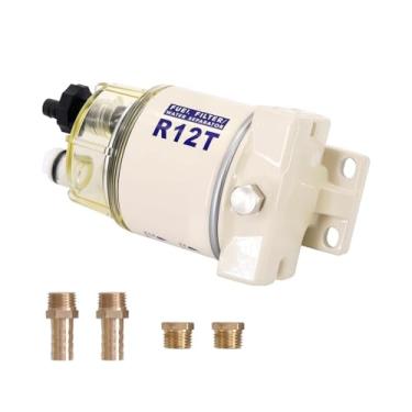 Imagem de Filtro de combustível/separador de água Kit completo marítimo para motores a gás e diesel