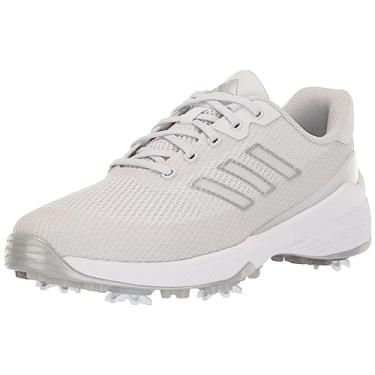 Imagem de adidas Sapatos de golfe masculinos Zg23 Vent, Traço Cinza/Ftwr Branco/Prata Met., 8