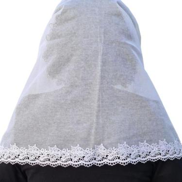 Imagem de Véu ccb juliana - congregação cristã no brasil - Véus da Fer, Branco, 