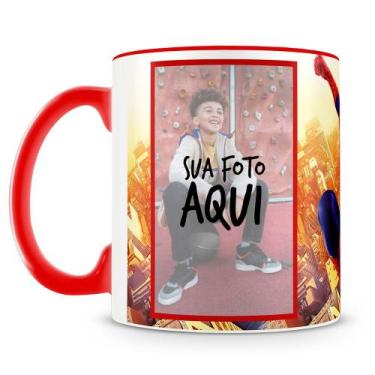 Imagem de Caneca Personalizada Homem Aranha Mod.2 com Foto e Design Exclusivo - 