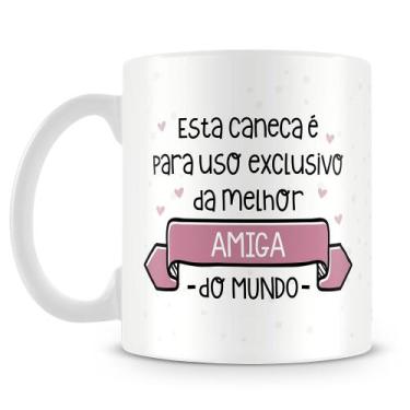 Imagem de Caneca Personalizada para Melhor Amiga - 325ml - Amo Canecas