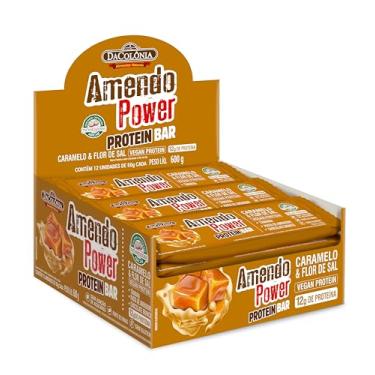 Imagem de BARRA AMENDOPOWER PROTEIN CARAMELO/FLOR DE SAL DISPLAY 12X50G