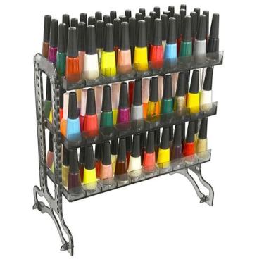 Imagem de Expositor Porta Esmaltes Display Acrílico Inquebrável - Santa Clara, F