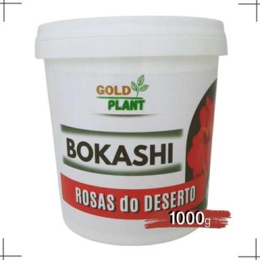 Imagem de Bokashi fertilizante adubo organico farelado Rosa do Deserto - Gold Pl