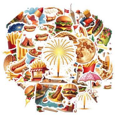 Imagem de 35 peças adesivos DIY para viagem, viagem, aventura, brinquedo, jornada, graffiti, decalques para telefone faça você mesmo, guitarra, notebook, mala, copo, laptop, motocicleta, bagagem, telefone