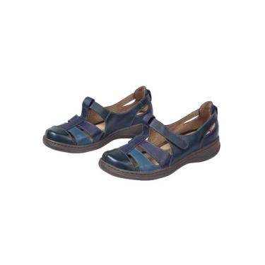 Imagem de Sandália Feminina Franciscana  Retrô Atualizado Conforto Em Couro Sere