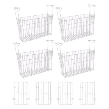 Imagem de 4 Cestos Organizador Freezer Nf Hf Metalfrio + 4 Separadores