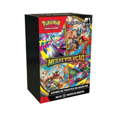 Imagem de Mini Box Cartas de Pokémon Mega Evolução - Copag