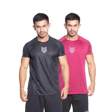 Imagem de Kit 2 Camisetas Masculina Dry Alpha Co-Masculino