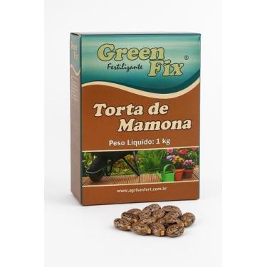 Imagem de Adubo Torta de Mamona Green Fix 1kg Jardim e Horta - mimos pet