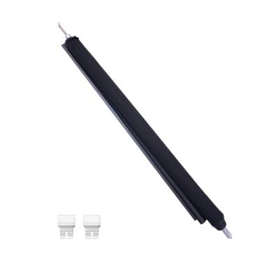 Imagem de Cobertura de para-sol para teto solar compatível com Jeep Grand Cherokee 2011-2017 e Chrysler 300C 2012-2016, substitui # 1SX57DX9AB (preto)