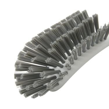 Imagem de Escova de Mamadeira – Higiene e Praticidade em Cinza e Branco