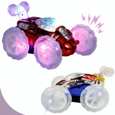 Imagem de Brinquedo Carrinho Luz Led Giro 360 Inteligente