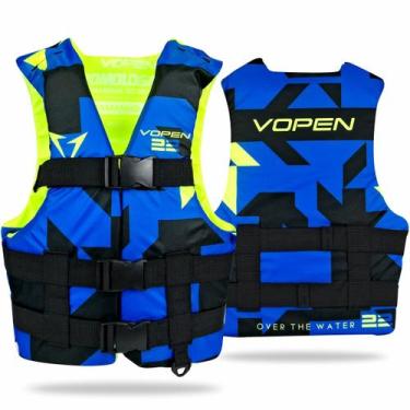 Imagem de Colete Salva Vidas Homologado Nylon VP22 Aquatic - VP22Q - Aquatic Vop