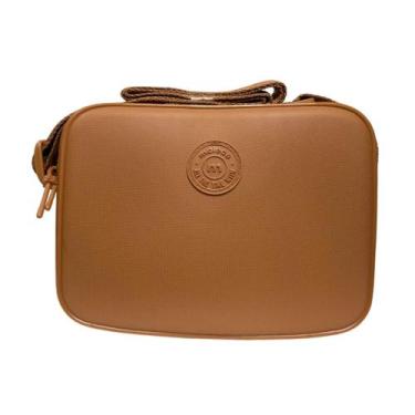 Imagem de Bolsa Moleca Transversal Feminina Pequena Original, Camel