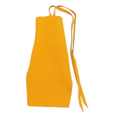 Imagem de YIJU Vestido feminino em escala 1:6 para mini boneca, modelo cheongsam casual com saia curta, ideal para figuras de ação de 12 polegadas, Amarelo