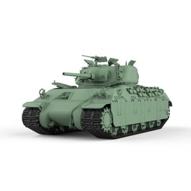 Imagem de MRY-SFW 1/35 Modelo Militar EUA T14 Tanque Pesado Veículo de Combate Blindado Base de Guerra