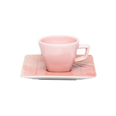 Imagem de Conjunto De 6 Xícaras Pequenas 75 Ml Com Pires Quartier Bossa - Oxford