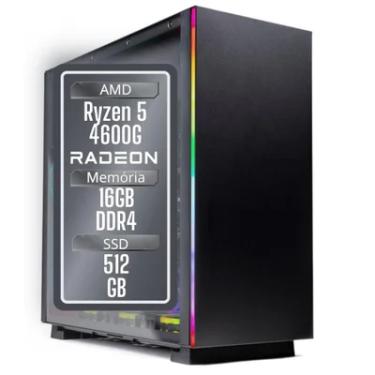 Imagem de PC Gamer 3green Winner, Amd Ryzen 5 4600g, 16gb Ddr4, SSD 512gb, Gráficos Radeon Vega, Fonte 500w - Gsw-24002