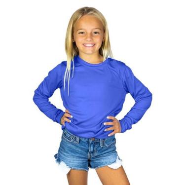 Imagem de Camiseta UV Infantil Proteção Solar Praia Piscina Sol Viagem Cores Lin