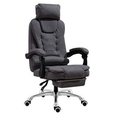 Imagem de Cadeira executiva executiva cadeira executiva com braços de encosto alto, cadeira executiva de tecido tecnológico, cadeira de computador ajustável com encosto de cabeça, cadeira de mesa ergonômica