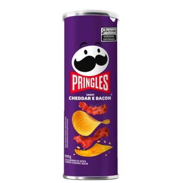 Imagem de Batata Sabor Cheddar e Bacon Pringles 105g