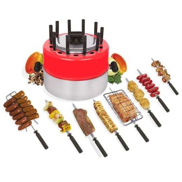 Imagem de Churrasqueira Portátil Fogão Grillex BR-10 Giragrill